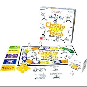 Pressman- Diary of a Wimpy Kid Cheese Touch Board Game, Age 8+, 3-6 players